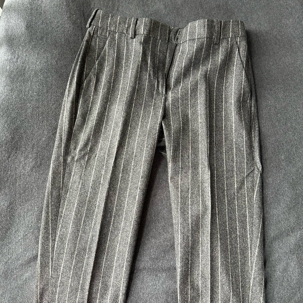 The Kooples Charcoal Pinstripe Pants